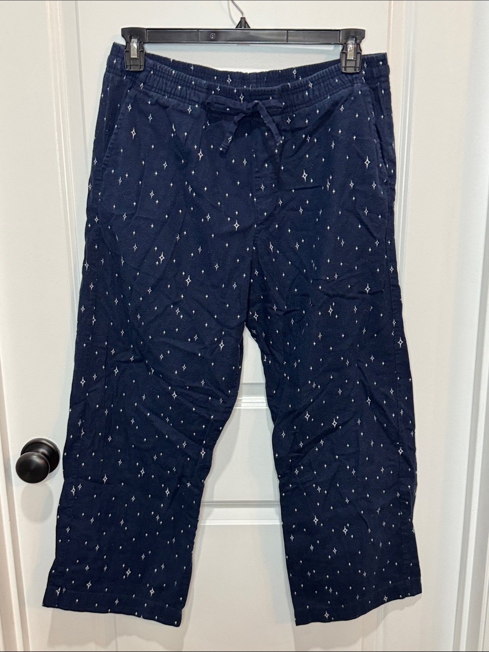 GAP Navy Blue Star-Pattern Pull-On Lounge pants